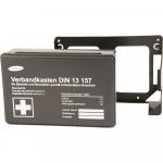 Betriebs-Verbandkasten schwarz DIN 13157-Typ C mit Wandhalterung